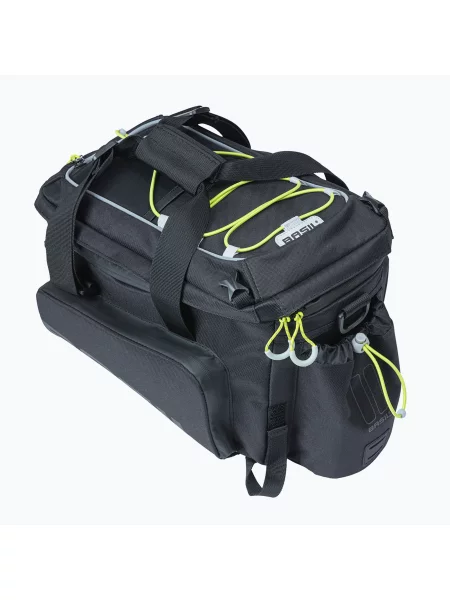 Basil Miles Trunk XL Pro 36 l черна/лимонена чанта за велосипед черно
