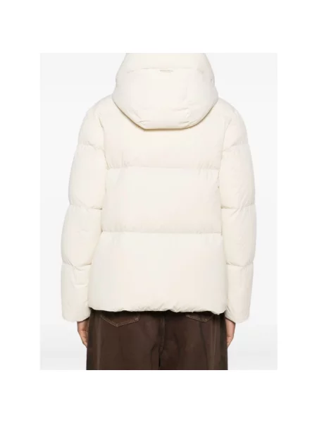 Kurtka puchowa Woolrich beżowa