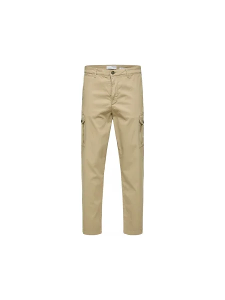 Tapered cargo nadrág Selected bézs