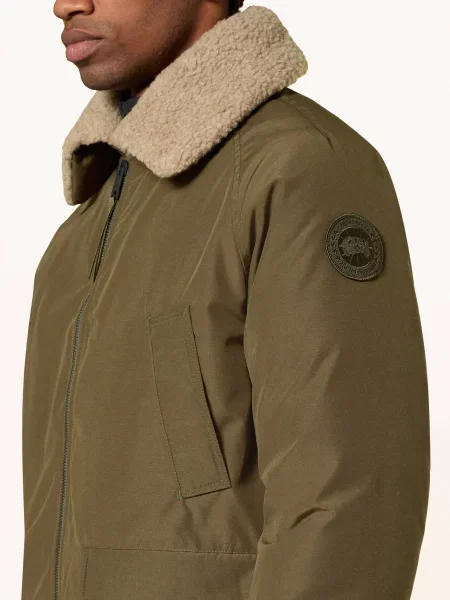 Canada Goose Péřová Bunda Chilliwack Aviator olivová