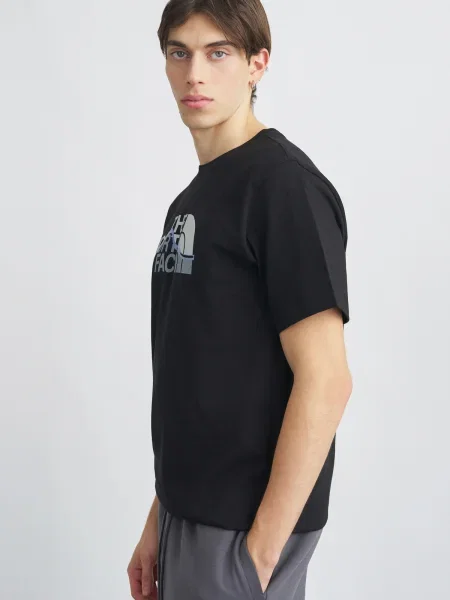 THE NORTH FACE Tricou Mountain Line opal / negru alb