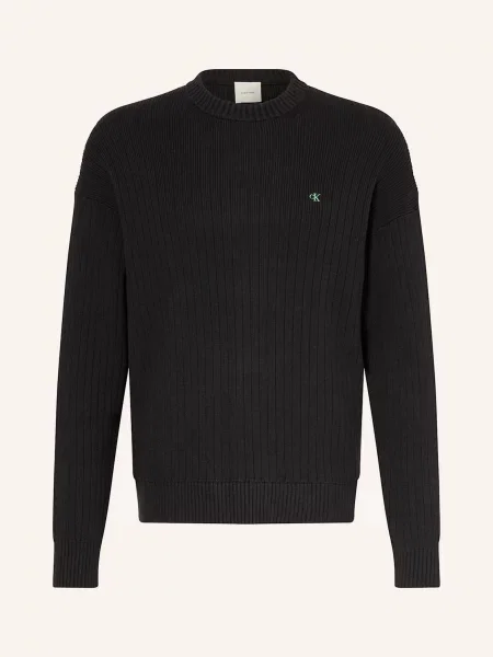 Calvin Klein Jeans Sweter schwarz czarny