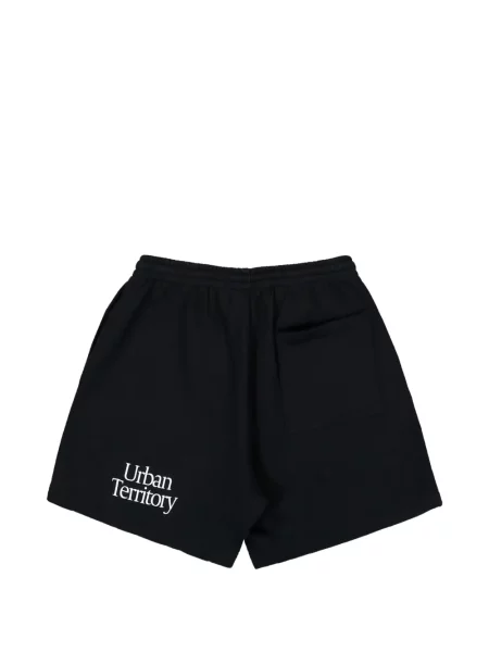 Pantaloni scurți Wtaps cu imagine cu cordon negru