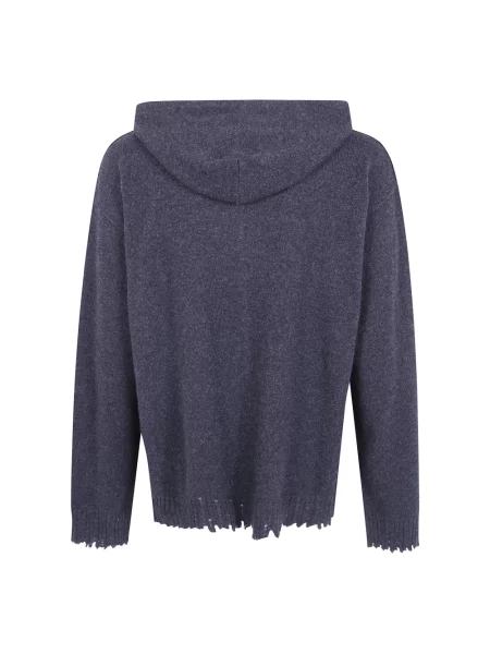 Sweter Uma Wang z kaszmiru szary