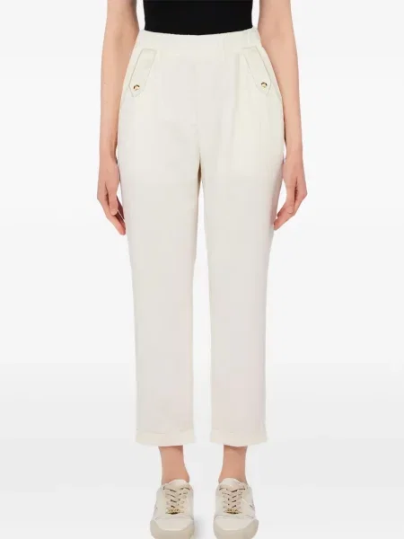 Cropp pantaloni Liu Jo alb