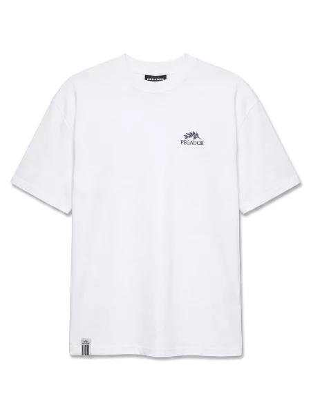 Pegador Tricou Skive albastru / galben / negru alb