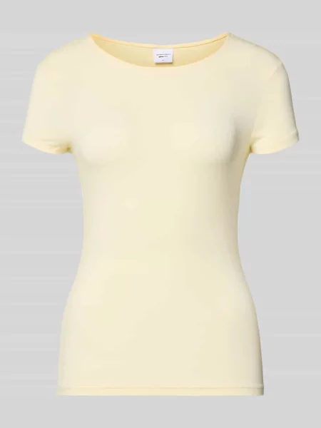 T-shirt o kroju slim fit z mieszanki modalu Gina Tricot