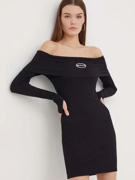 Сукня Sixth June mini облягаюча чорний