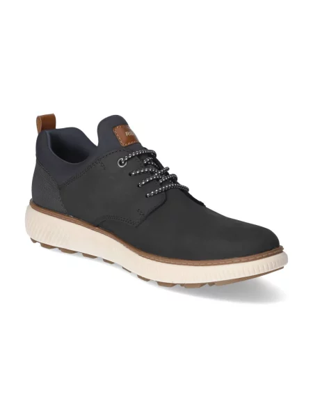 Sneakersy Rieker skórzane niebieskie