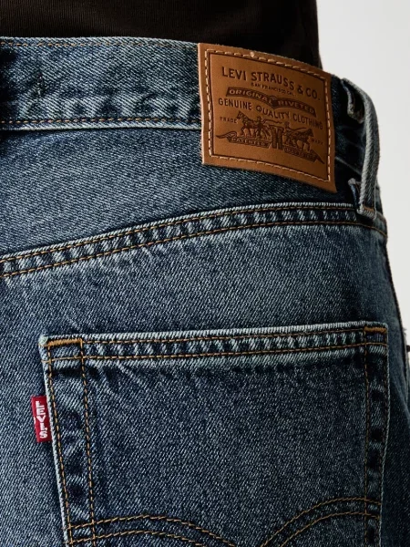 Levi's дънки дамски BAGGY DAD LASSO синьо