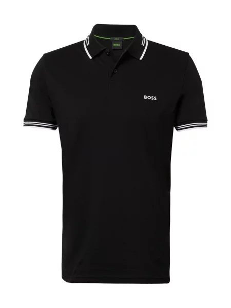BOSS Tricou Paul / alb negru
