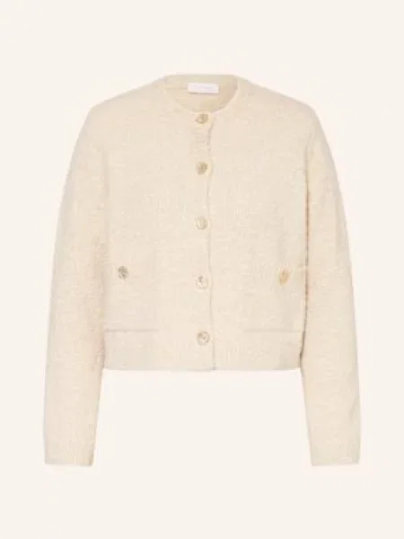 Rich & Royal Żakiet Pudełkowy Z Bouclé beige beżowa