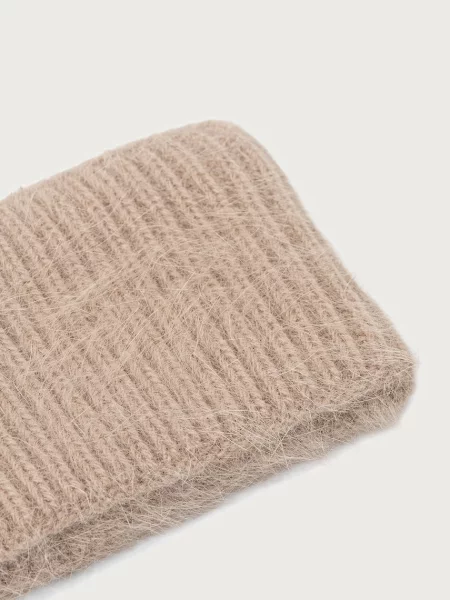 Le Privé пов'язка на голову з додаванням кашеміру LE HEADBAND BEIGE бежева
