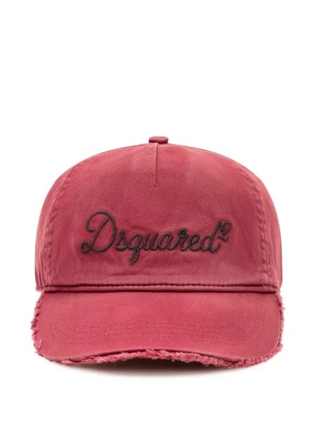 Šiltovka Dsquared2 červená