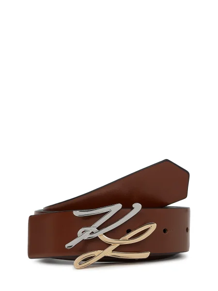 KARL LAGERFELD Ženski remen crna