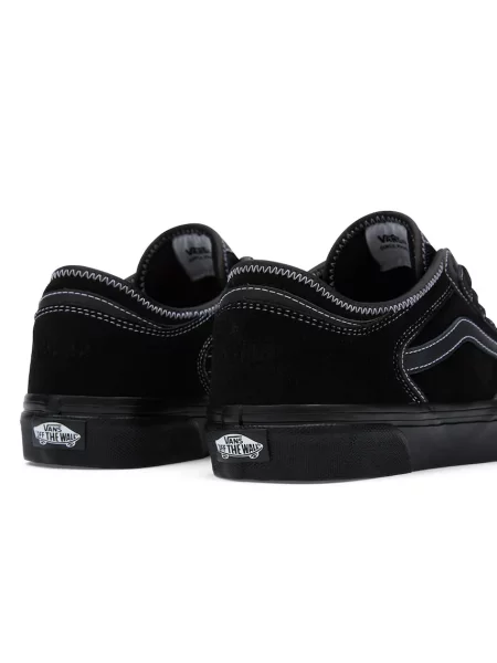 Semišové tenisky Vans Rowley Classic černá