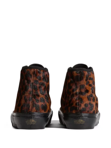 Top Vans cu imagine cu model leopard maro