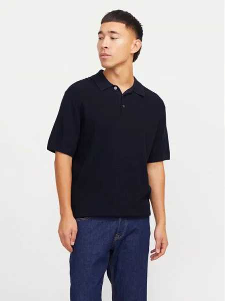 Jack & Jones Polo Cooper granatowy