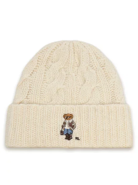 Polo Ralph Lauren Czapka Kremowy beżowa