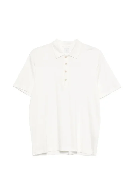 Polo Eleventy scurt alb