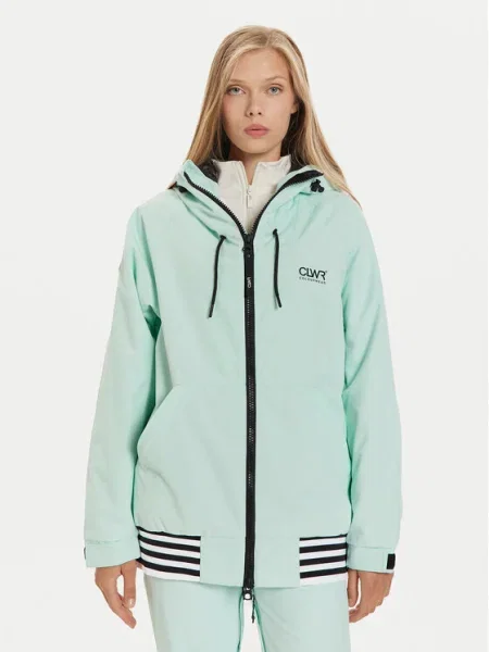 Colourwear Скиорско яке зелен