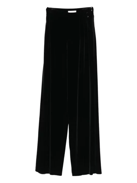 Pantaloni Nissa plisate negru