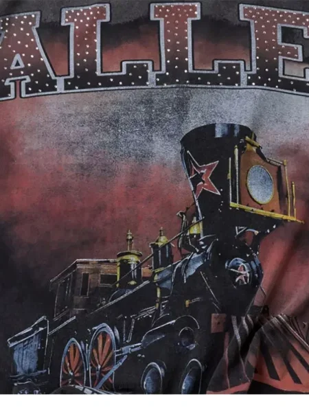 Tricou Vale zdrențuiți negru