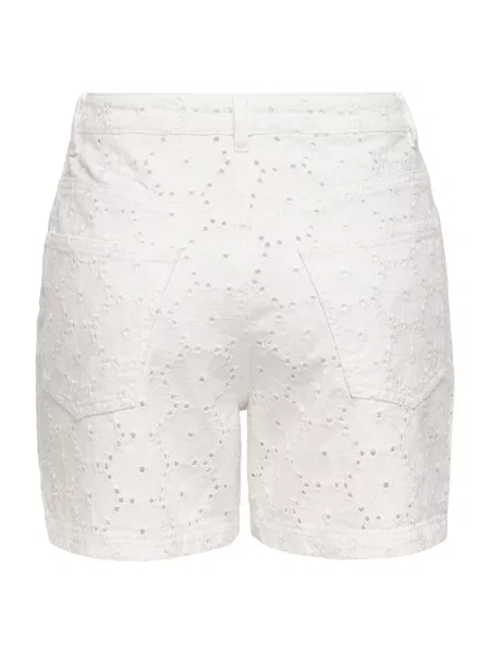 ONLY Pantaloni ONLPHINE-FIO' alb
