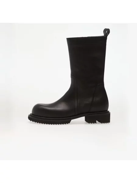 Botine Rick Owens din piele negru