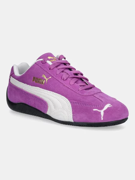 Puma sneakersy zamszowe Speedcat OG fioletowy białe