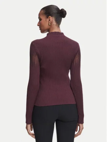 Rinascimento Bluza Bordo rdeča