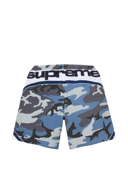 Σορτς Supreme με σχέδιο παραλλαγής μπλε