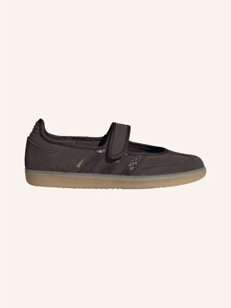 Adidas Originals Baleríny Mary Jane Samba Jane tmavě hnědá