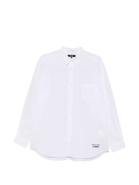 Cămașă Comme Des Garçons Homme cu broderie alb