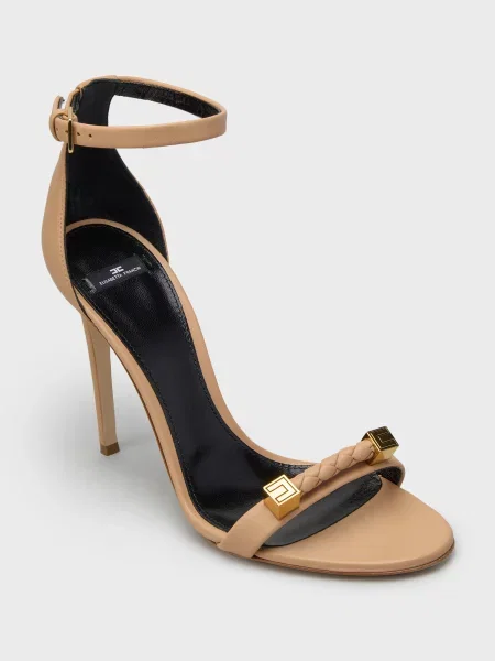 Босоножки Elisabetta Franchi бежевые