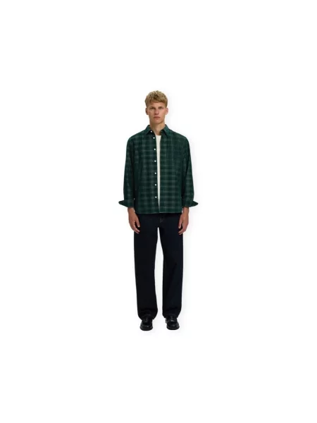 Cămașă Selected verde
