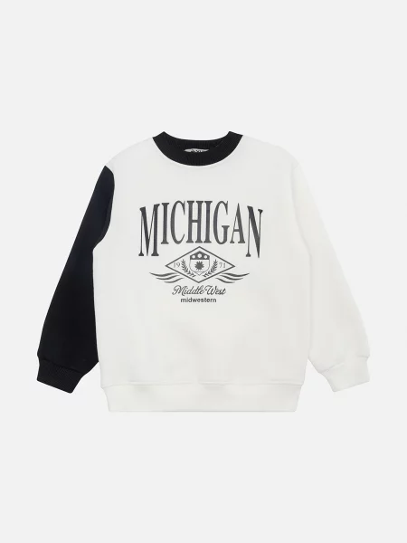 Дитячий Світшот YUKI молочний