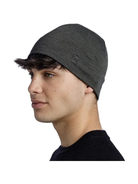 Merino gyapjú sapka Buff szürke