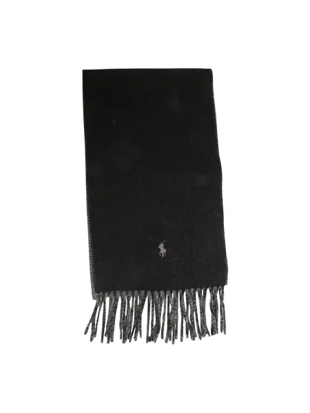 Polo Ralph Lauren szalik z dodatkiem wełny czarna