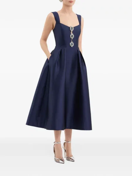 Rochie midi Rebecca Vallance albastru