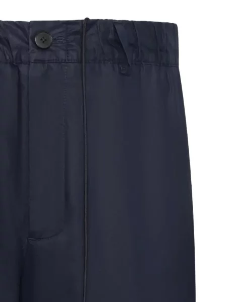 Tapered húzózsinór nadrág Low Brand kék