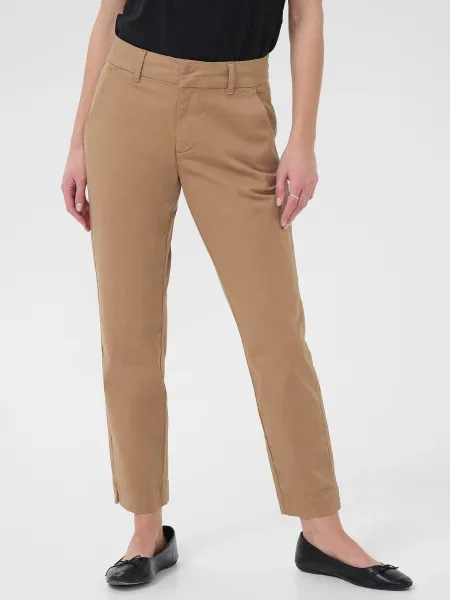Kaffe Pantaloni eleganți Mette deschis maro