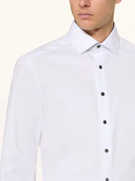 Olymp Košile Luxor Modern Fit strukturovaná bílá