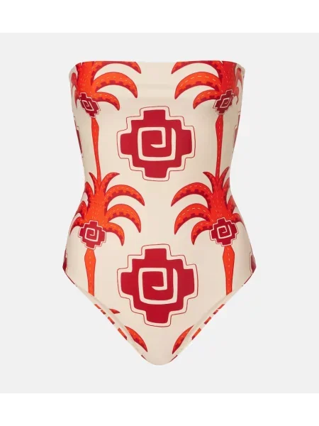 Costum de baie Johanna Ortiz cu imagine bej