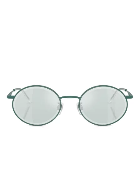 Ochelari de soare ovali Giorgio Armani albastru