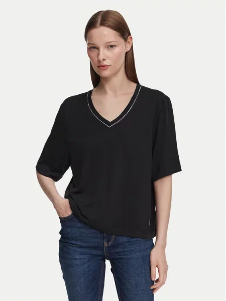 Тениска Guess черно
