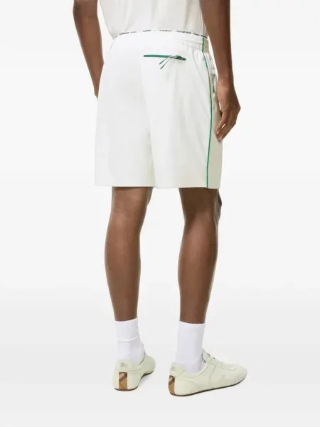 Pantaloni scurți Burberry tenis stretch alb