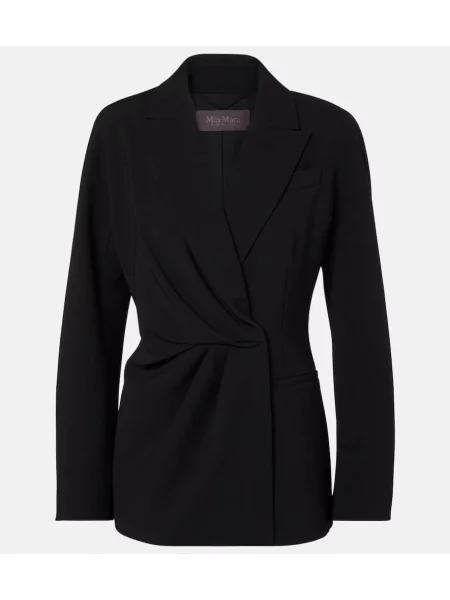 Geacă Max Mara drapată negru