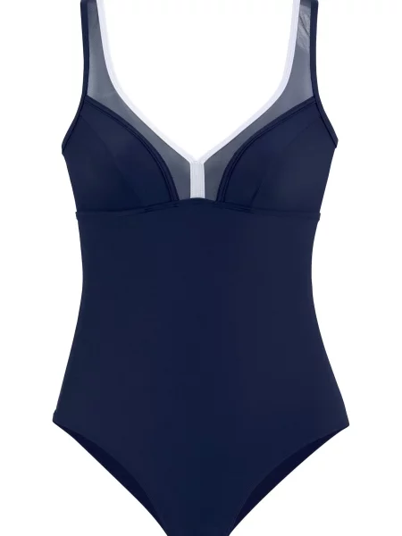 LASCANA Costum de baie întreg bleumarin