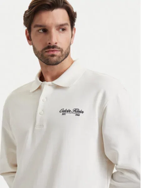 Calvin Klein Jeans Polo marškinėliai balta